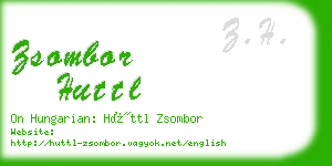 zsombor huttl business card